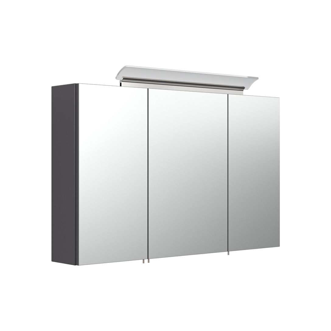 Vicco Wastafelonderkast Viola, Antraciet, 100 x 60 cm
