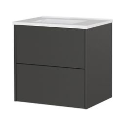 Wastafelkast Rain Grafiet 61x61x46 cm