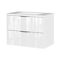 Wastafelkast Laurel Wit 81x61x46 cm