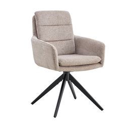Armstoel Irma Lichtgrijs - Set van 2