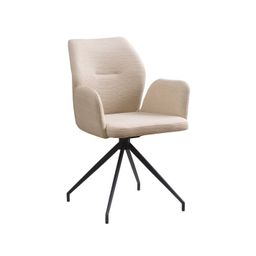 Armstoel Sonja Beige Stof