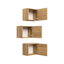 Badkamerkast Phoenix Eiken 33 cm - Set van 3