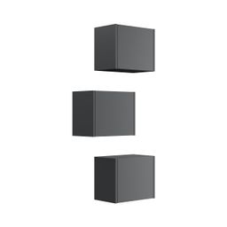 Badkamerkast Phoenix Grafiet 33 cm - Set van 3