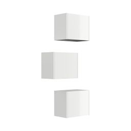 Badkamerkast Phoenix Wit Hoogglans 33 cm - Set van 3