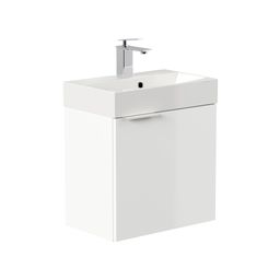 Badmeubel Annecy Wit Hoogglans 50 cm