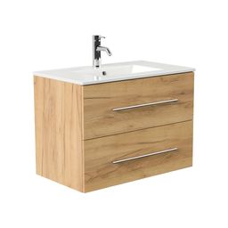 Badmeubel Bilbao Eiken 80 cm