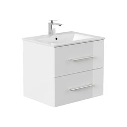 Badmeubel Bilbao Wit Hoogglans 60 cm