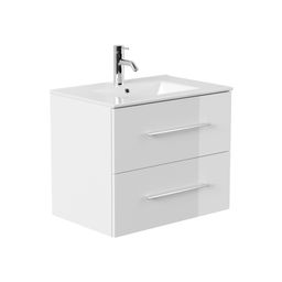 Badmeubel Bilbao Wit Hoogglans 70 cm