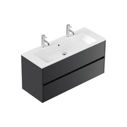 Badmeubel Phoenix Grafiet Dubbele Kraan 120 cm