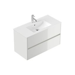 Badmeubel Phoenix Wit Hoogglans 100 cm