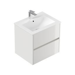 Badmeubel Phoenix Wit Hoogglans 60 cm