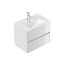 Badmeubel Phoenix Wit Hoogglans 70 cm