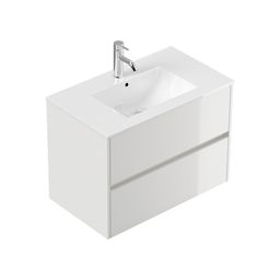 Badmeubel Phoenix Wit Hoogglans 80 cm