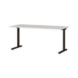 Bureau Discovery Lichtgrijs Zwart 160 cm