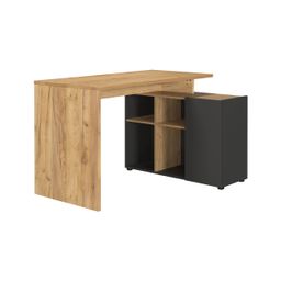 Bureau Orlando Grafiet Eiken 120 cm