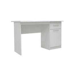 Bureau Royce Wit 120 cm - Met opbergruimte