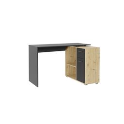 Bureau Texas Zwart Eiken