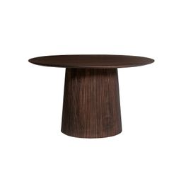 Eetkamertafel River Rond Donkerbruin 130 cm