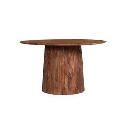 Eetkamertafel River Rond Lichtbruin 130 cm