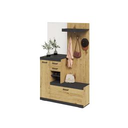 Garderobekast Hermes Matera Artisan Eiken