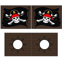 Gordijn Charlie Piraat 2-1