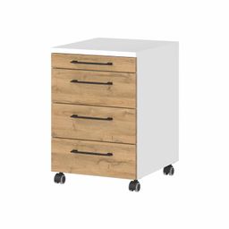 Ladeblok Discovery Eiken Wit