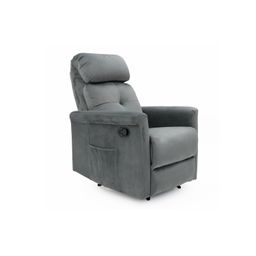 Relaxfauteuil Hannelore Grijs