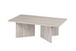 Salontafel Kylor Travertin Grijs 125 cm