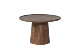Salontafel Noma Mango Lichtbruin 65x40 cm