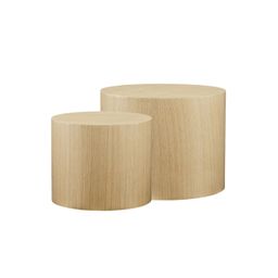 Salontafel Kenia Eiken - Set van 2