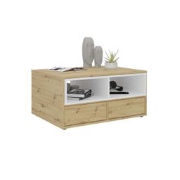 Salontafel Kolyma Eiken Wit