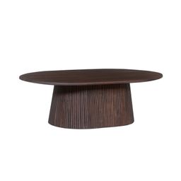 Salontafel River Ovaal Donkerbruin 120 cm