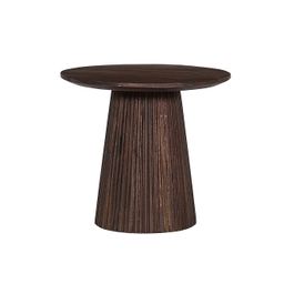 Salontafel River Rond Donkerbruin 50 cm