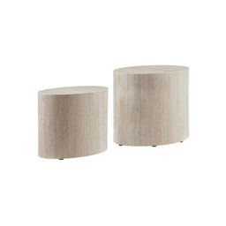 Salontafel Rwanda Travertin - Set van 2