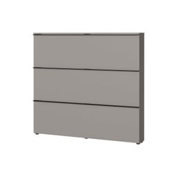 Schoenenkast Miles Grijs 140 x 129 cm