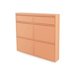 Schoenenkast Oscar-6 Terracotta