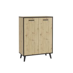 Schoenenkast Sendai Artisan Eiken