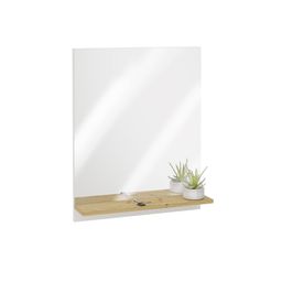 Spiegel Zeger Wit Artisan Eiken