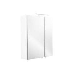 Miami White Mirror Cabinet 60 cm