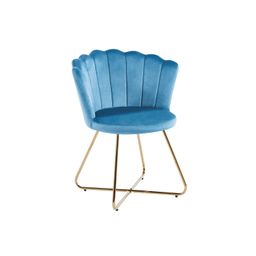 Stoel Chanelle Blauw - Set van 2
