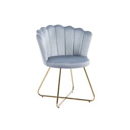 Stoel Chanelle Lichtgrijs - Set van 2