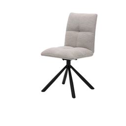 Stoel Gilles Naturel Beige Stof - Set van 4