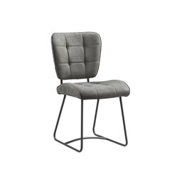 Stoel Henry Steel Stof - Set van 2