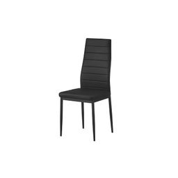Stoel Robbe Zwart - Set van 4