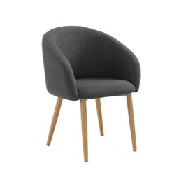 Stoel Romy Zwart - Set van 2