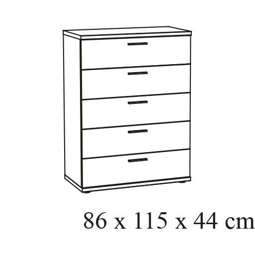 Commode-Andante-W5-tekening