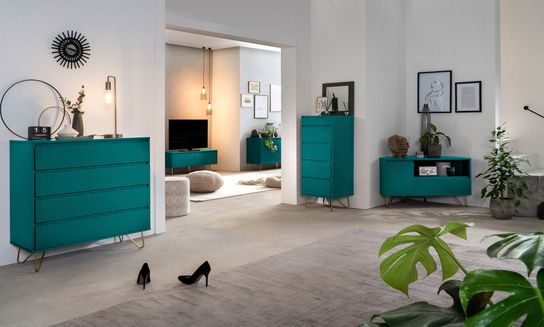 TV-meubel Lucy Blauw 120 cm