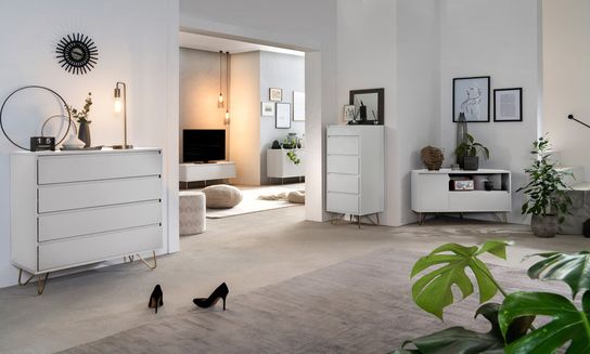TV-meubel Lucy Wit 120 cm
