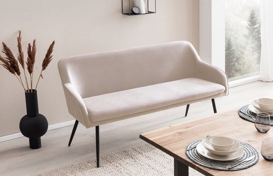 Eetkamerbank Darcy Crème Velours