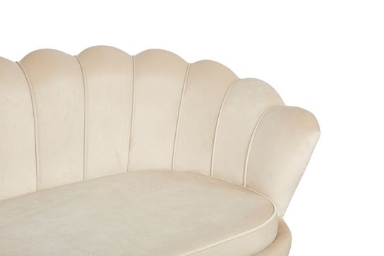 Bank Chanelle Velvet Beige 180 cm
